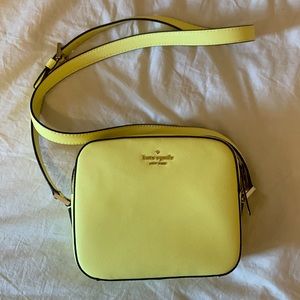 Yellow Kate Spade Crossbody Purse